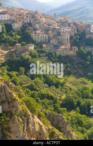 Anversa D Abruzzi nr Sulmona Abruzzo Italy Stock Photo