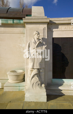 The Chatham Naval Memorial, Great Lines Chatham, Kent Stock Photo