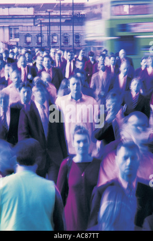 Commuters Stock Photo