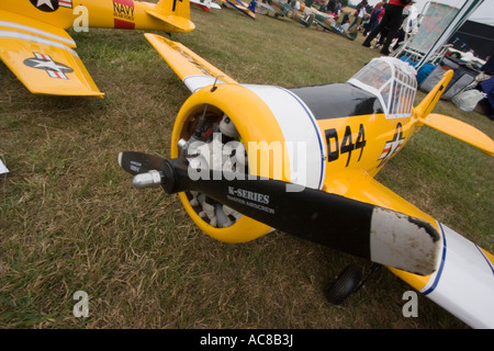 Radio controlled model aircraft at an Airshow at East Fortune, East Lothian, Scotland, UK Stock Photo