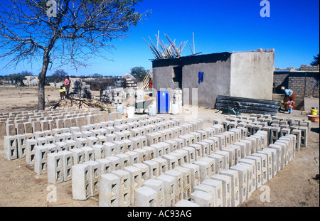 A rural brickyard in Athol, near Thulamahashe, Northern Province (Photo taken in 2001) Thulamahashe, South Africa Stock Photo