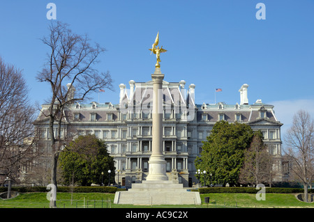 Old or Eisenhower Executive office building Washington DC USA Stock Photo