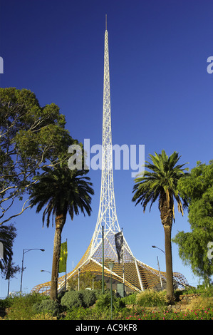 Spire of Victorian Arts Centre Melbourne Victoria Australia Stock Photo