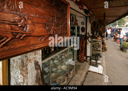 Antique shops in Jalan Surabaya Old Jakarta Indonesia Stock Photo