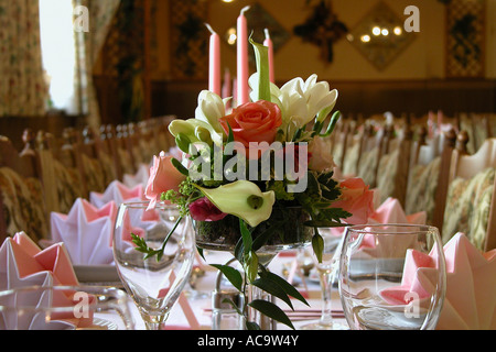 Well-laid table Stock Photo