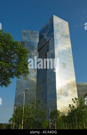 Torre Mare Nostrum, head office of Gas Natural, Barcelona, Catalonia, Spain Stock Photo