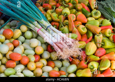 Vegetable market Stock Photo