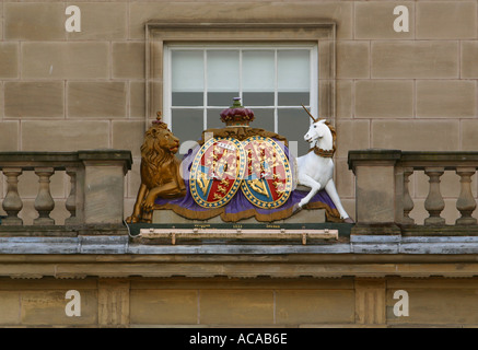 Coat of Arms, Royal Pump Rooms, Leamington Spa Stock Photo