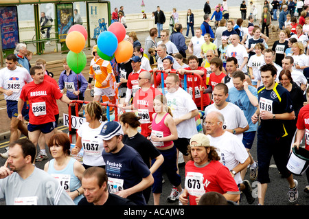 The annual Blackpool 10K fun run Stock Photo