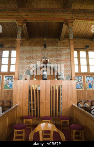 Inside Church of Saint Michael , Crna Vas, Near Ljubljana, Slovenia . Stock Photo