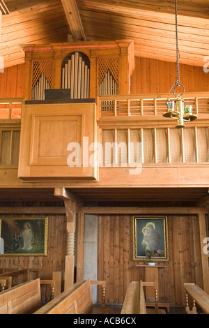 Inside Church of Saint Michael , Crna Vas, Near Ljubljana, Slovenia . Stock Photo