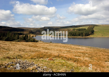 Calf Hey Reservoir in Haslingden Grane Valley in East Lancashire Stock ...