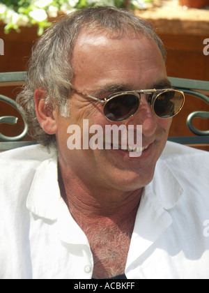 Smiling Middle Age Man in Sunglasses Stock Photo