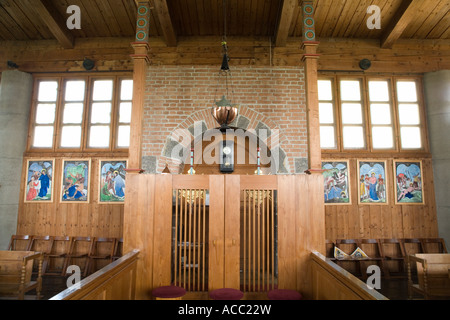 Inside Church of Saint Michael , Crna Vas, Near Ljubljana, Slovenia . Stock Photo