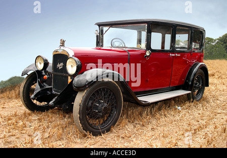 Vintage Austin Six Saloon Stock Photo