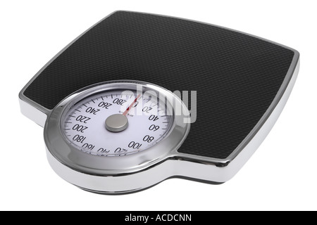 Scale cut out on white background Stock Photo