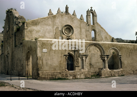 geography / travel, Italy, Sicily, Syracus, churches, San Giovanni alle Catacombe, exterior view, Stock Photo