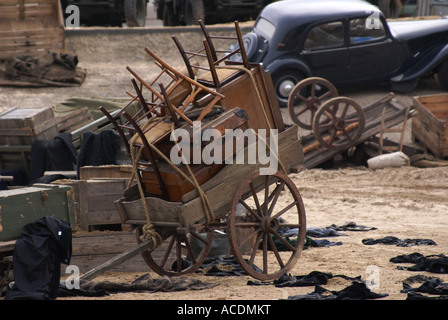 Scene from the set of the movie Atonement Stock Photo