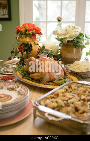 Thanksgiving Dinner Stock Photo