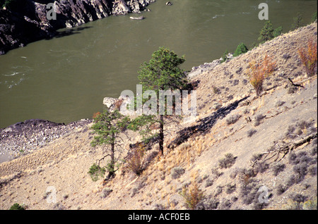 Fraser Canyon near Lillooet British Columbia Canada Stock Photo