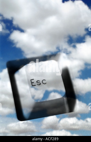 Escape concept Stock Photo