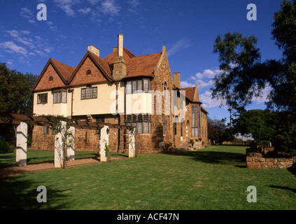 The facade of Northwards, a historical building in Parktown, Johannesburg Parktown, Johannesburg, Gauteng; South Africa Stock Photo