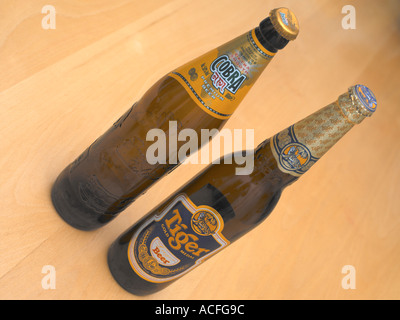 Indian Beers Cobra Tiger Stock Photo