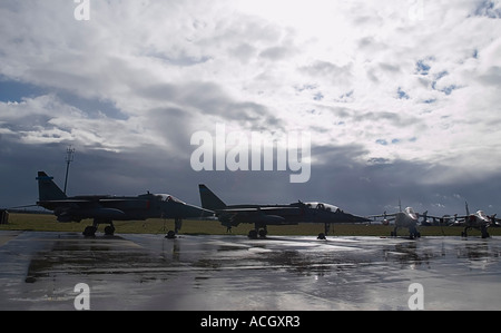 RAF Coltishall Disbandment Parade Stock Photo