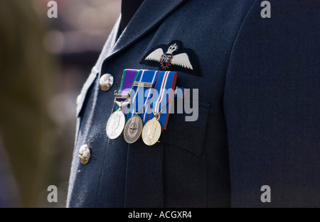 RAF Coltishall Disbandment Parade Stock Photo