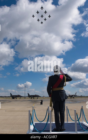 RAF Coltishall Disbandment Parade Stock Photo