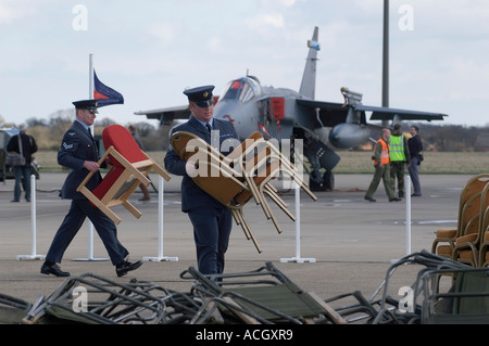 RAF Coltishall Disbandment Parade Stock Photo