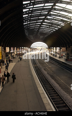 York Railway Station, UK (1) Stock Photo