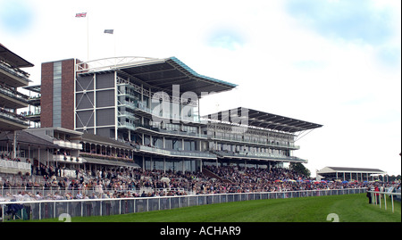 Knavesmire Stand, York Racecourse (1) Stock Photo