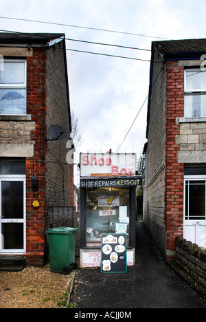 shoe repair shop in chippenham uk Stock Photo