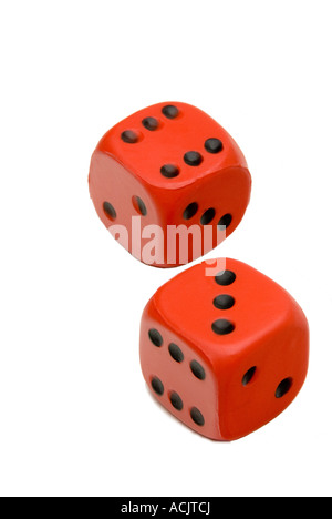 Roll The Dice Words On Two Red Dice Isolated On White Background Royalty  Free SVG, Cliparts, Vectors, and Stock Illustration. Image 30594085.