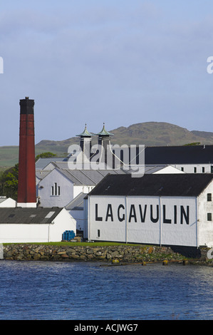 Lagavulin Distillery near Port Ellen, Isle of Islay, Argyll and Bute, Scotland Stock Photo