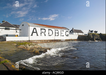 Ardbeg Distillery near Port Ellen, Isle of Islay, Argyll and Bute, Scotland Stock Photo