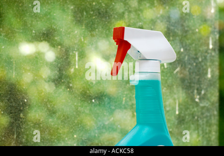 Window cleaner Stock Photo