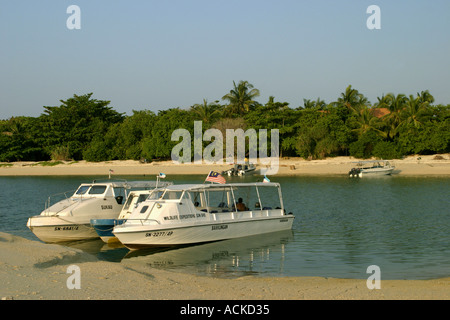 Malaysia Sabah Turtle island harbour Stock Photo