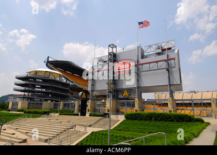 Heinz Field the home of the professional football team Pittsburgh Steelers in the city of Pittsburgh Pennsylvania Pa USA Stock Photo