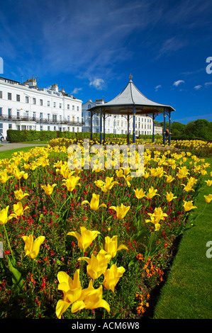 The Crescent Filey near Scarborough North Yorkshire Coast England Stock Photo