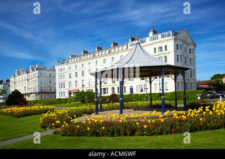 The Crescent Filey near Scarborough North Yorkshire Coast England Stock Photo