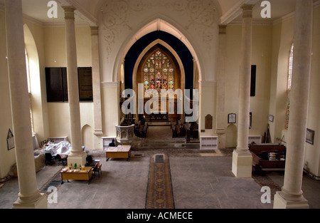 Interior of St Pauls a Georgian church in Portland Square St Pauls Bristol England UK GB Stock Photo