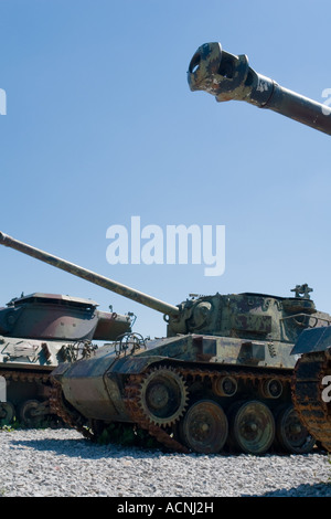 M18 Hellcat tank destroyer of American origin, ex Yugoslav Army and subsequently used by Croatian Army Stock Photo