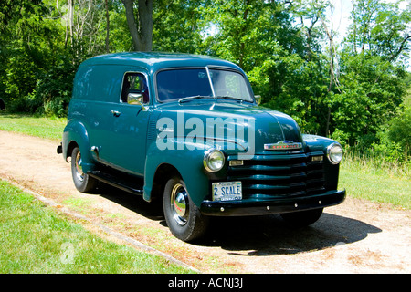 1952 Chevrolet Panel Delivery Truck Stock Photo