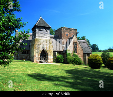 All Saints Church, Brockhampton near Ross on Wye, Herefordshire, England. Stock Photo