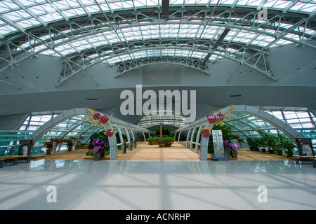 IIAC Stargarden inside ICN Incheon International Airport AREX Airport Train Station Building Seoul Korea Stock Photo