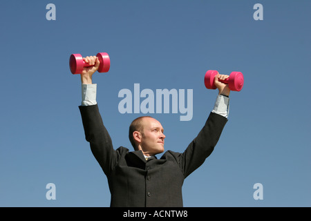 Weightlifting - Gewichtheben Stock Photo