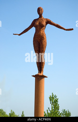 Arc Of Angels Port Marina Portishead Somerset England Stock Photo