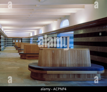 Waiting room at Bath Magistrates Court Stock Photo